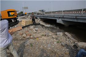 羅德移動泵車戶外試機(jī)