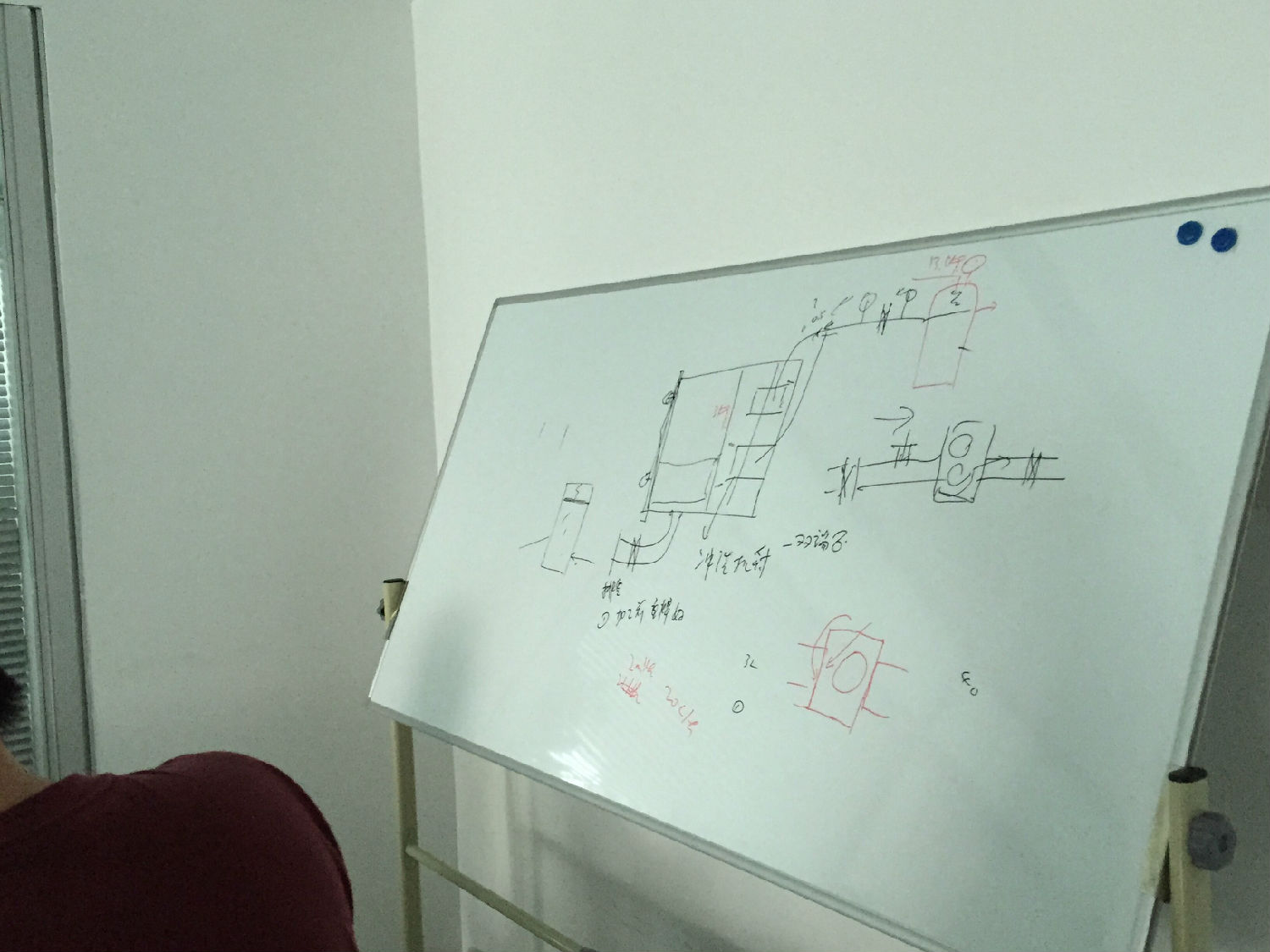 青島羅德轉子泵團隊討論技術問題 青島羅德轉子泵團隊討論技術問題