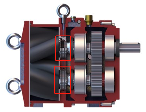 機(jī)械密封位置圖 機(jī)械密封位置圖